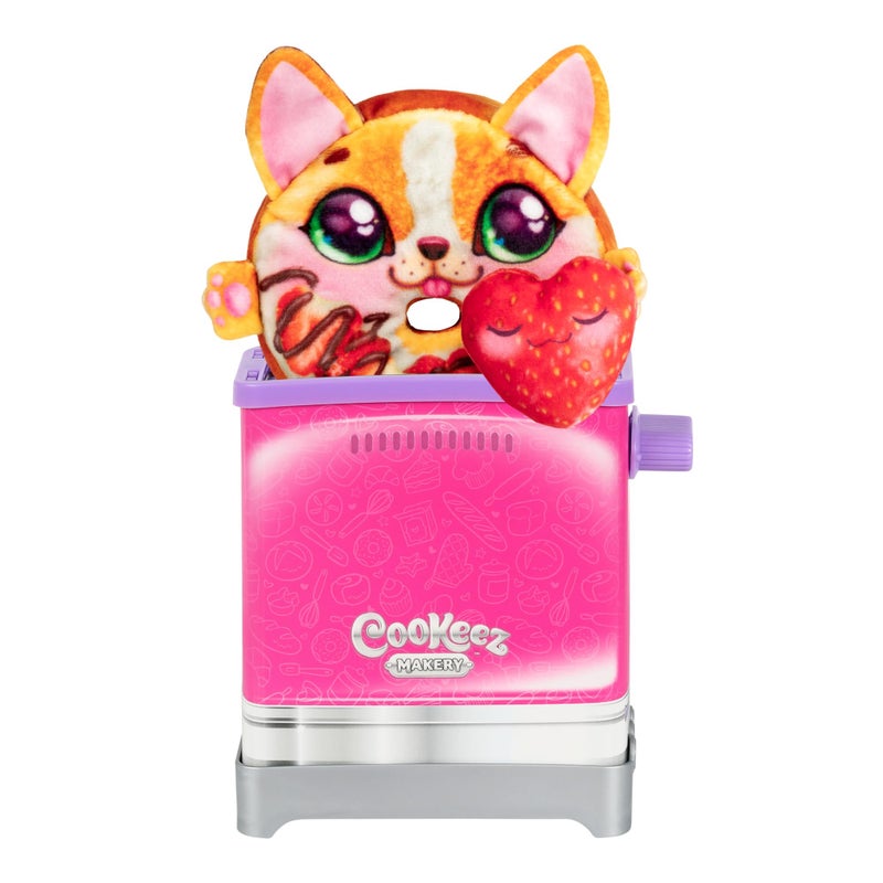 Cookeez Makery محمصة خبز كوكيز ماكري توست تريتز مع قطيفة معطرة - عبوتان؛ اصنع صديقًا ناعمًا واسفنجيًا مفاجئًا من القطيفة. انبثق في الخبز وشاهد مفاجأة منبثقة من القطيفة! - Image 4